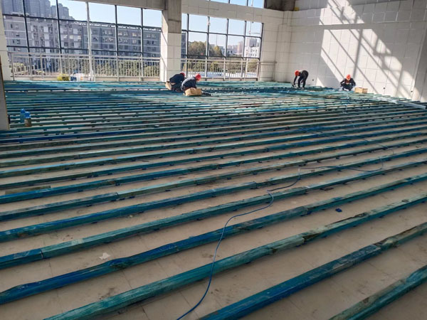 亳州職業(yè)技術(shù)學(xué)?；@球訓(xùn)練館